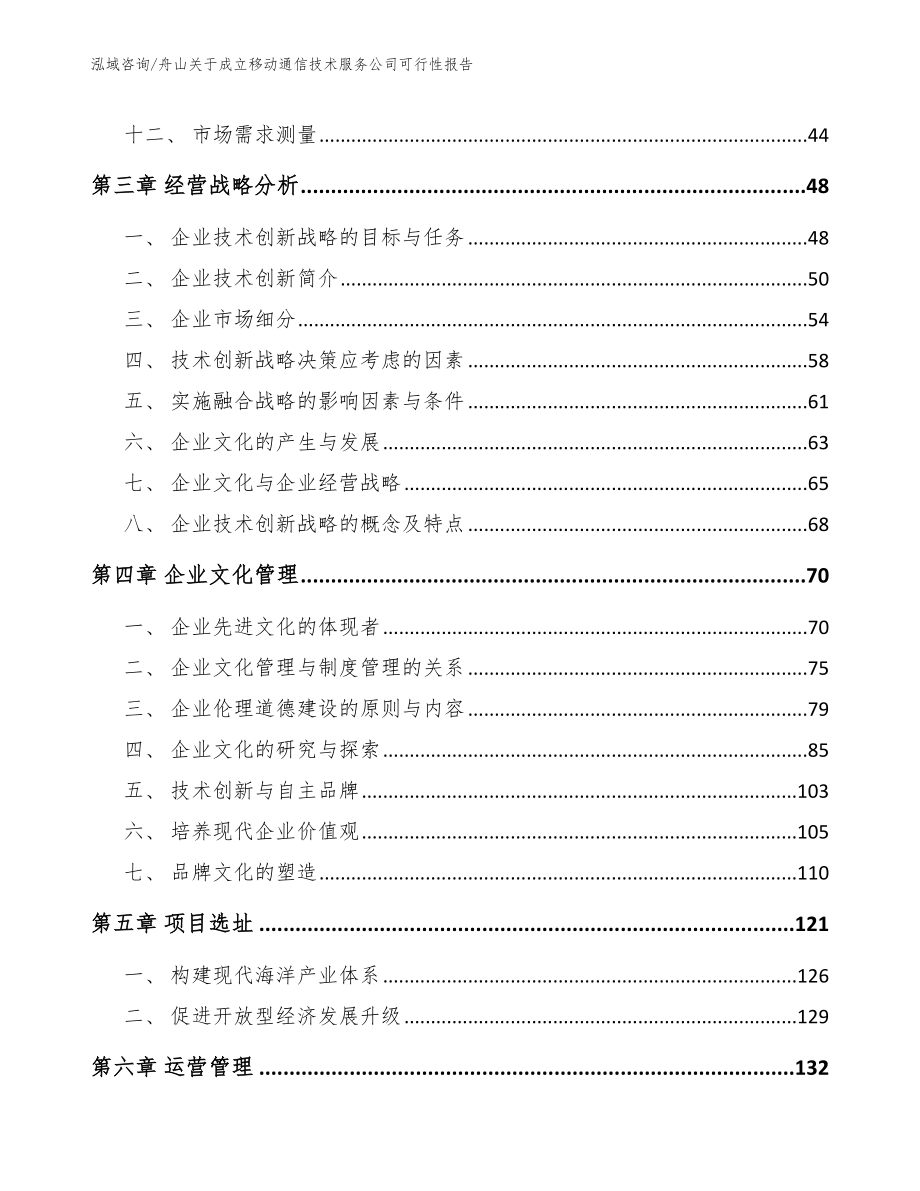 舟山关于成立移动通信技术服务公司可行性报告_第2页