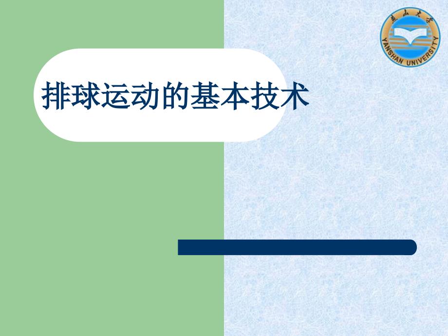 排球运动的基本技术_第1页