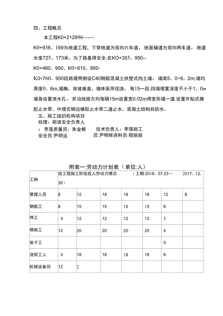 扶壁式挡土墙专项施工方案_第2页