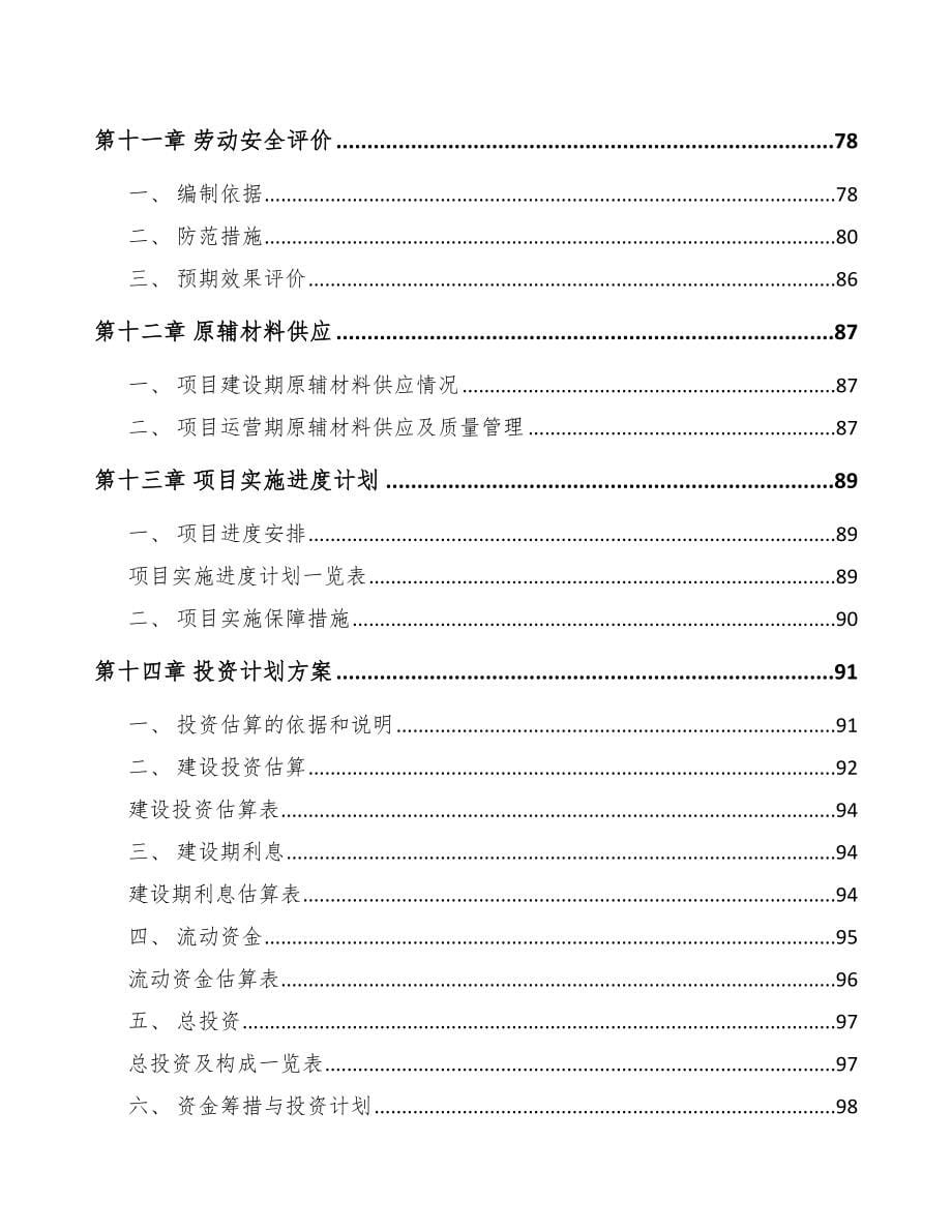 南宁汽车制动器总成项目可行性研究报告_第5页