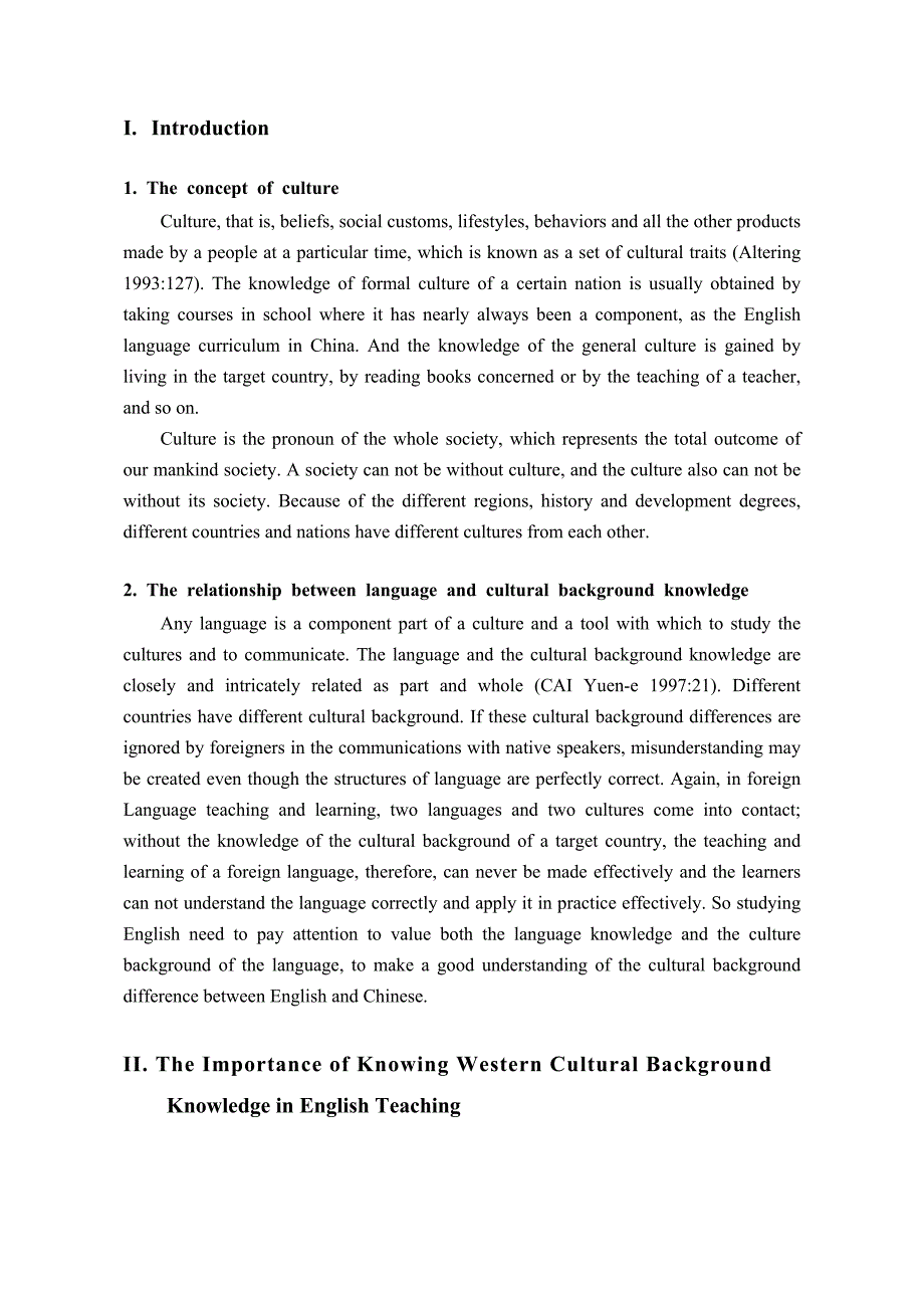 Analysis of Influences and Effects of the Western Cultural Background to English Teaching in Middle School1_第3页