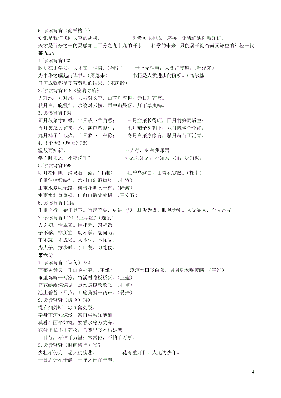 人教版六年级语文毕业总复习资料.doc_第4页