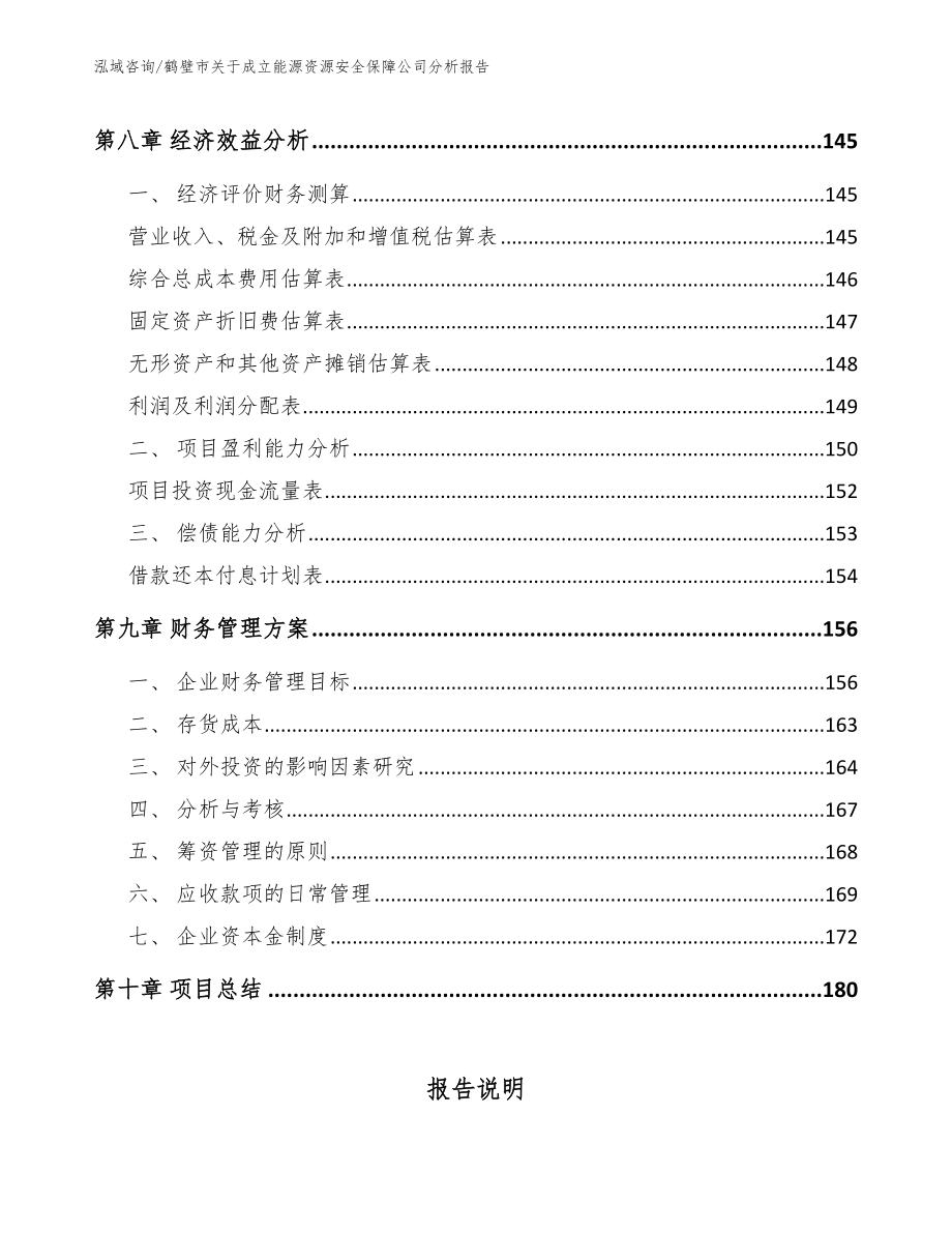 鹤壁市关于成立能源资源安全保障公司分析报告_第4页