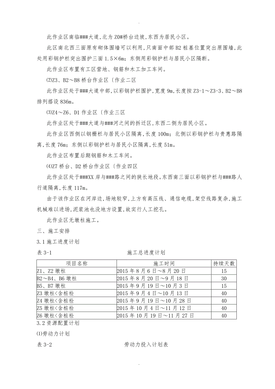 桥墩工程施工设计方案3种桥墩_第4页