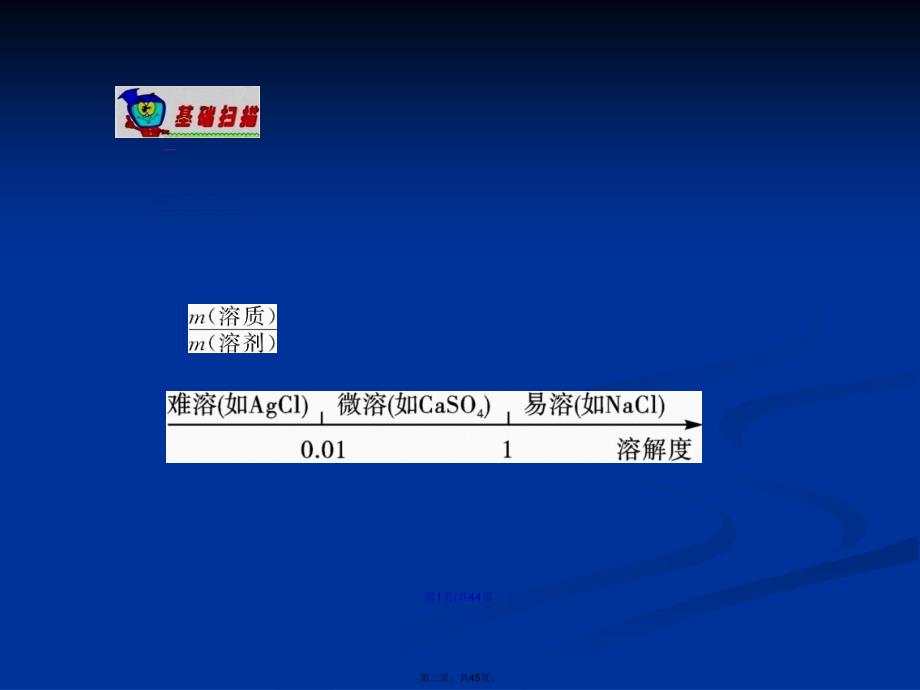 人教高中化学总复习难溶电解质的溶解平衡学习教案_第2页