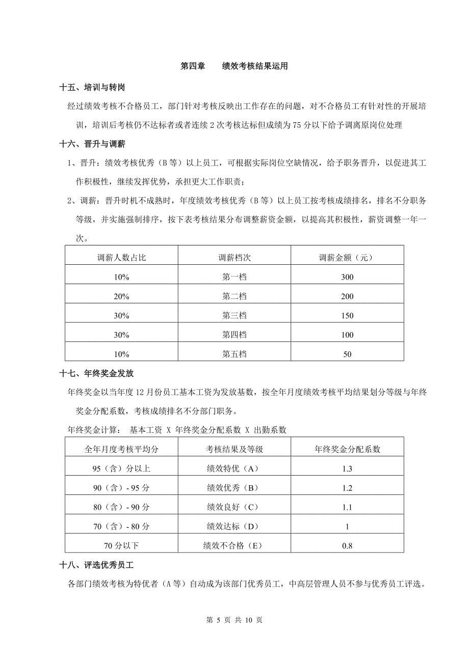 2017年绩效考核管理试行办法.doc_第5页