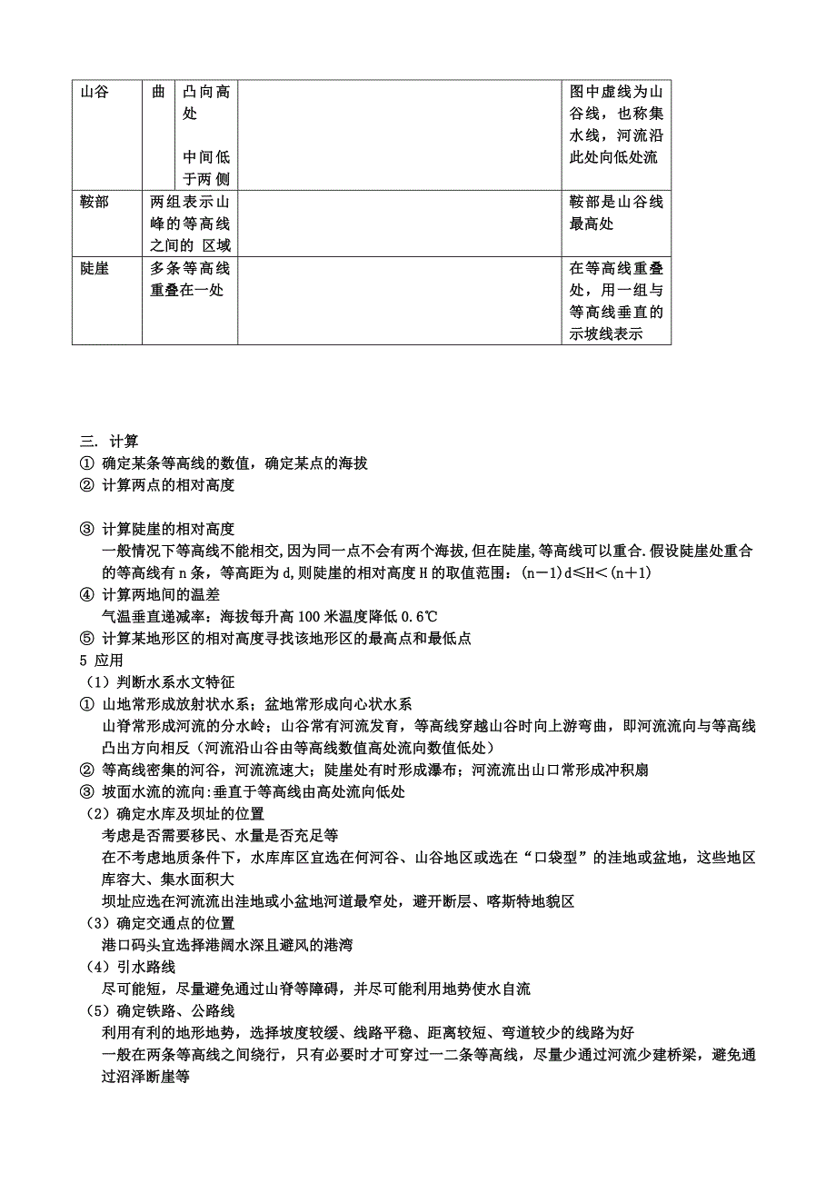 学案2和3地图上的方向、比例尺、图例、等高线_第4页