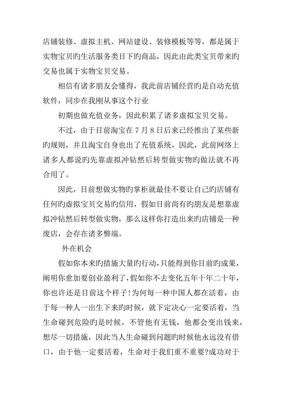 互联网产品商业计划书_第5页