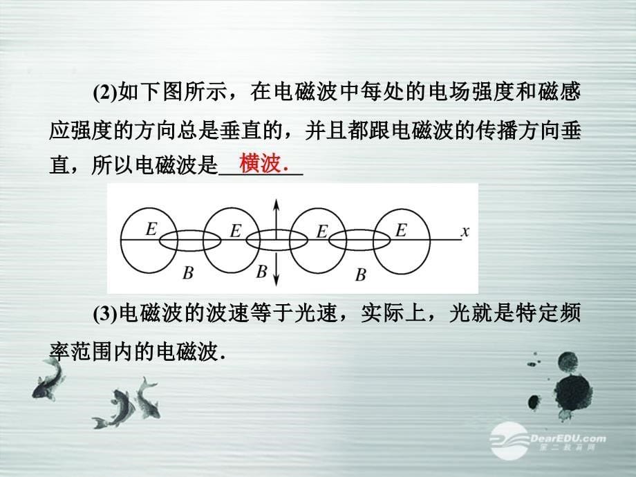 考点精析麦克斯韦电磁场理论均匀变化的磁场产生稳定课件_第5页