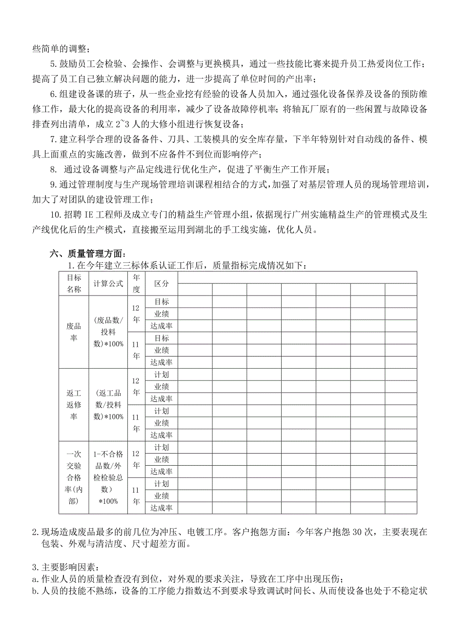 厂长年度工作述职报告_第4页