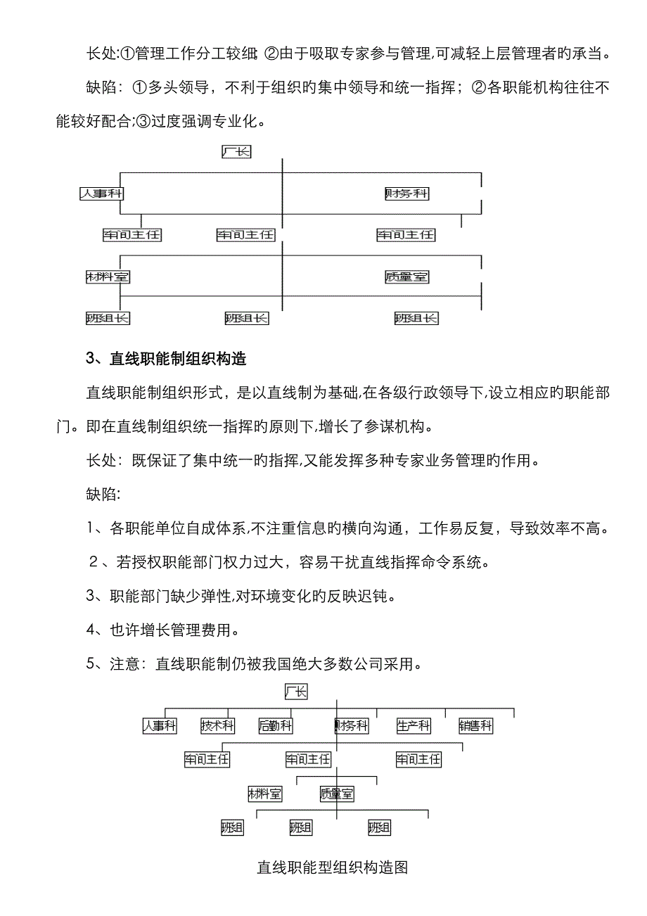 组织结构的基本类型及其优缺点_第4页