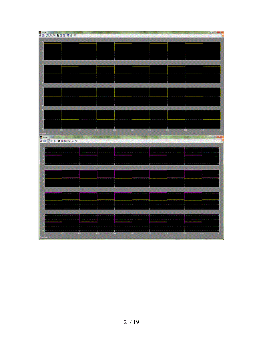 PWM技术在单相全桥逆变电路中的应用_MATLAB仿真结果(副本)_第2页