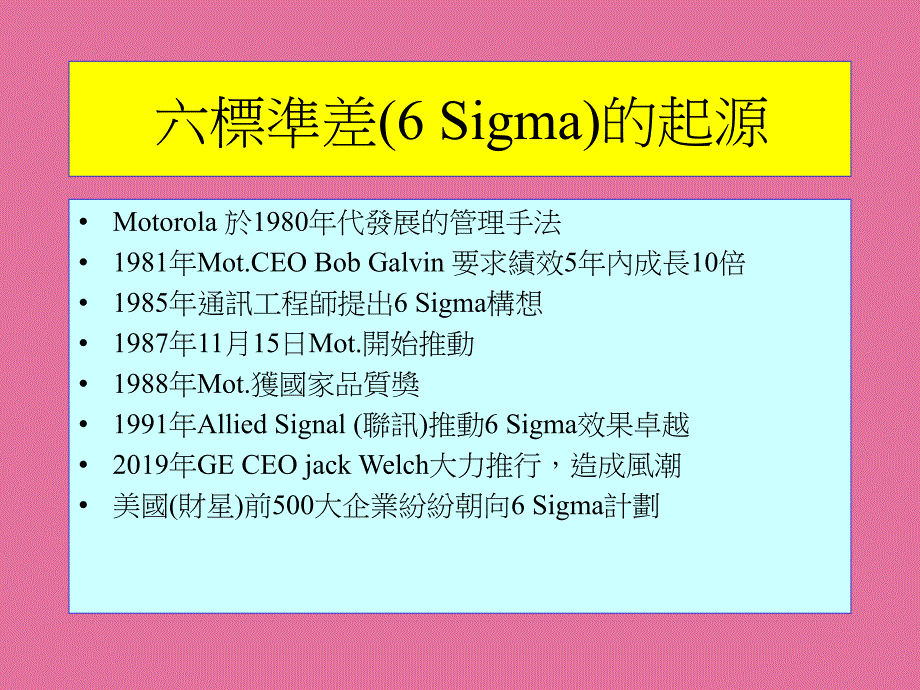 6Sigma培训教材ppt课件_第4页