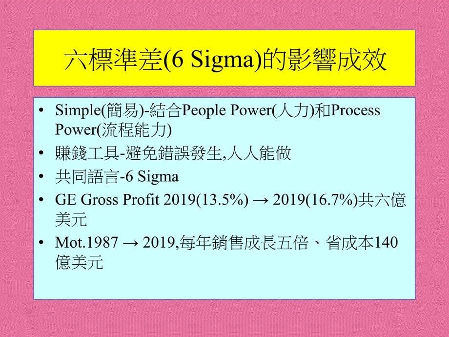 6Sigma培训教材ppt课件_第5页