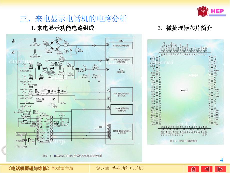 电话机原理与维修8_第4页