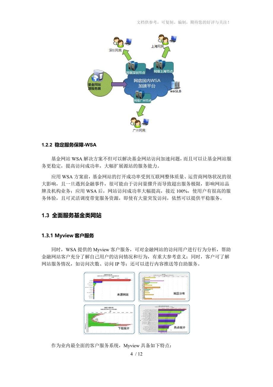 网宿科技基金网站WSA全站加速解决方_第5页