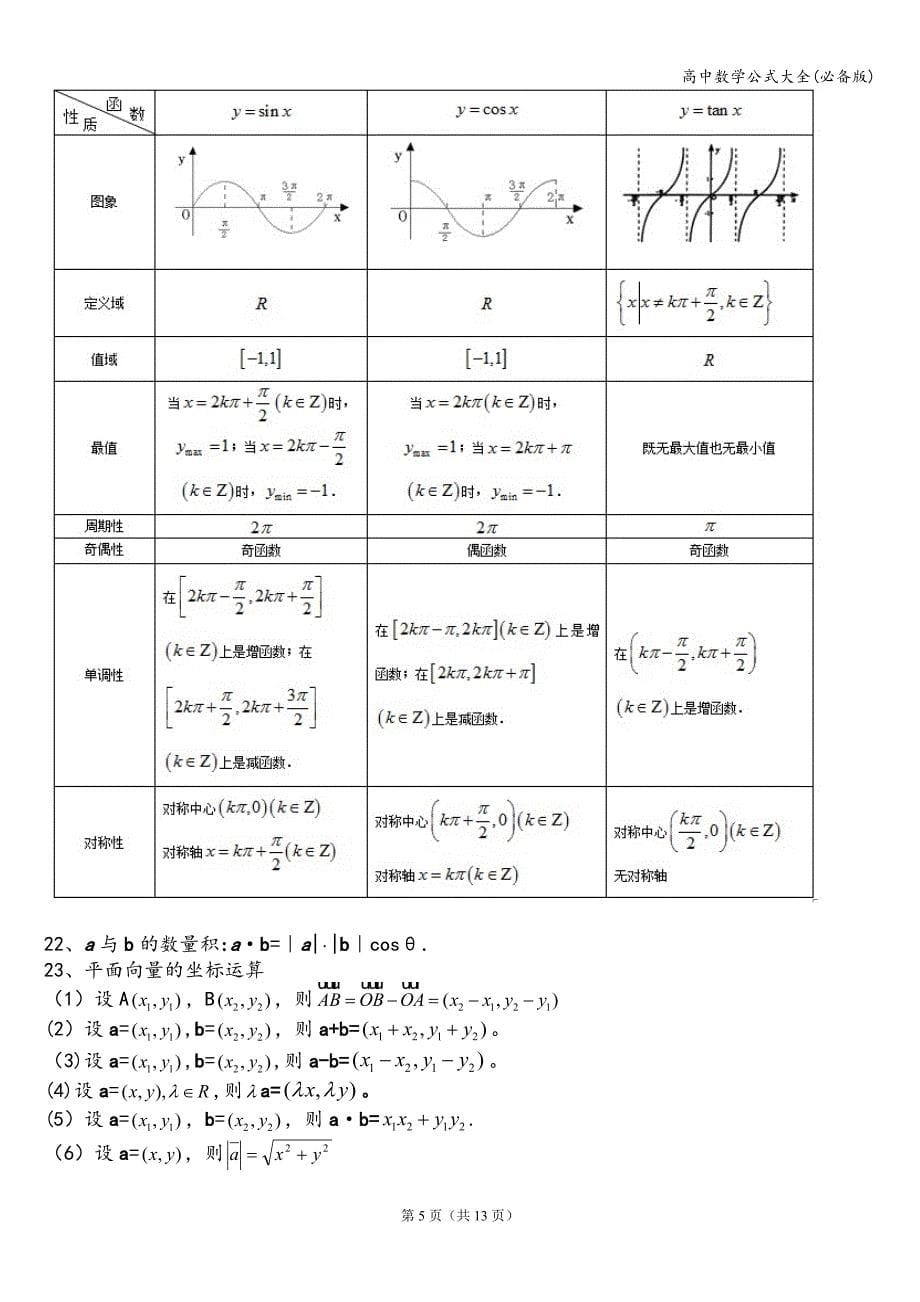 高中数学公式大全(必备版).doc_第5页