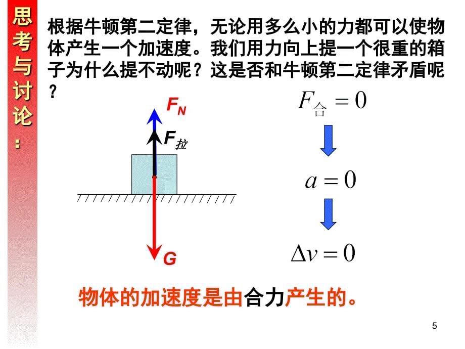 牛顿第二定律一课时_第5页