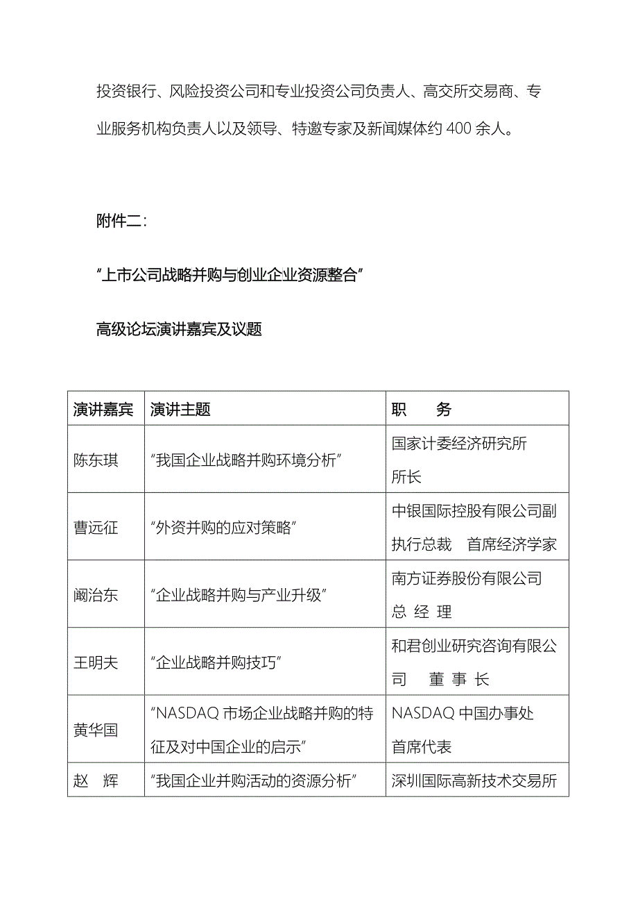 第二届上市公司投资项目推介会_第4页