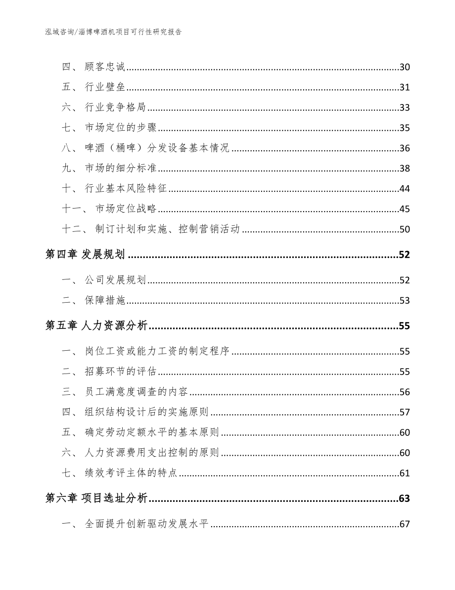 淄博啤酒机项目可行性研究报告【范文模板】_第3页