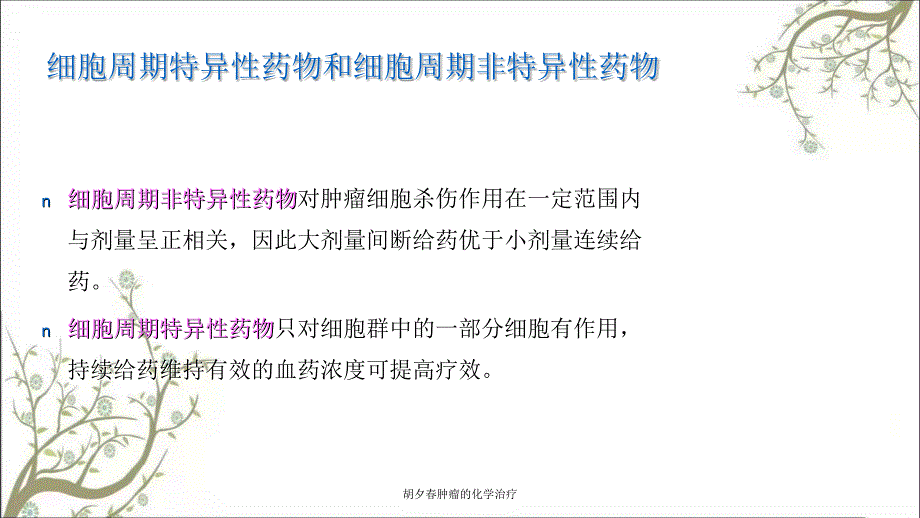 胡夕肿瘤的化学治疗课件_第4页