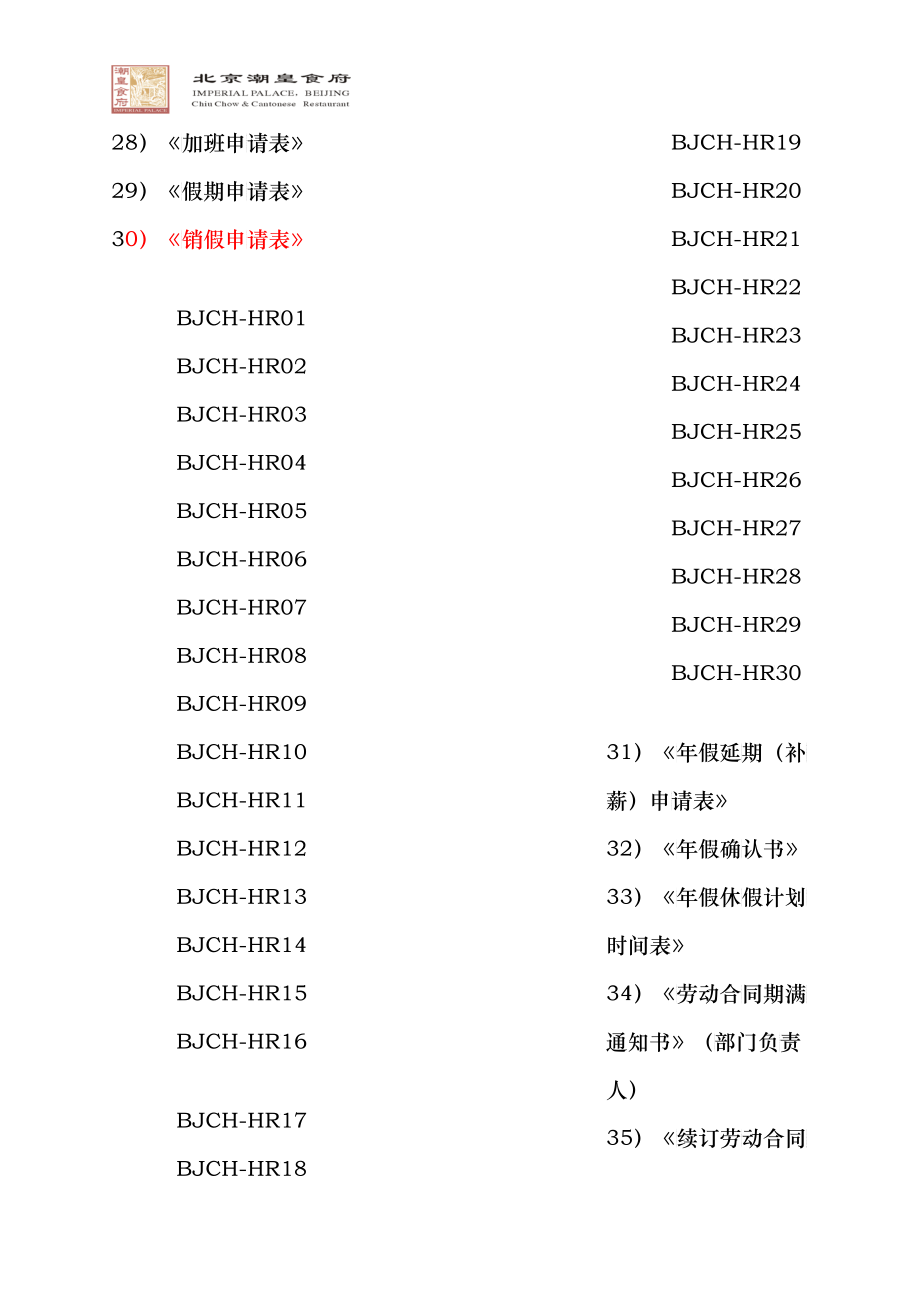 hr工作手册常用表格_第2页