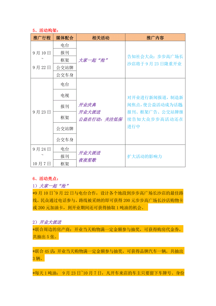 精品资料（2021-2022年收藏的）步步高广场长沙店开业庆典方案_第2页