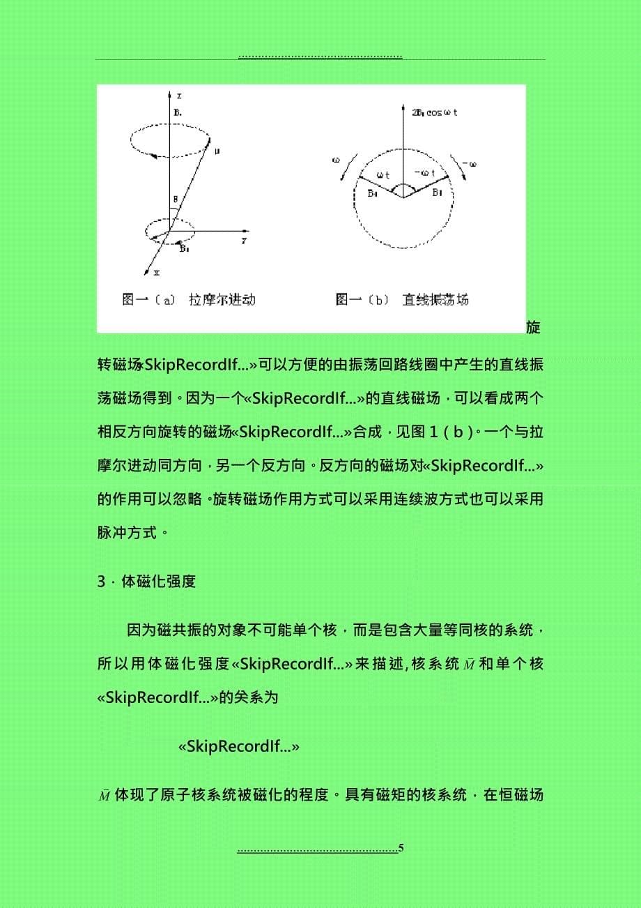 FDPNMRⅡ型脉冲核磁共振实验仪实验指导书修改稿040920_第5页