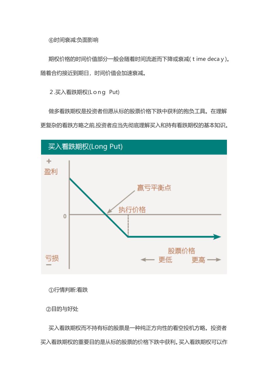 牛市差价期权策略组合盈亏分析期权科普之高端篇图解8种常用期权策略汇总_第3页