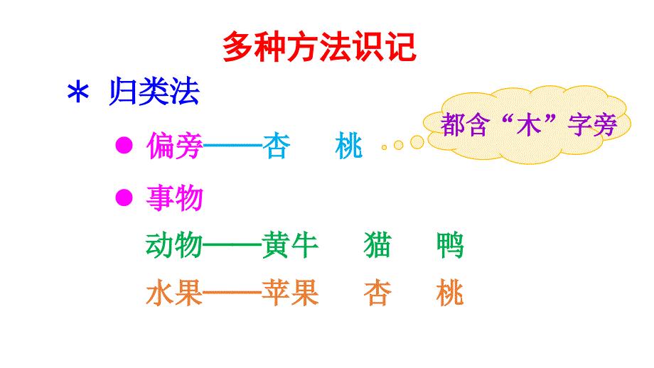 部编版一年级上册语文识字7大小多少课件35页_第4页