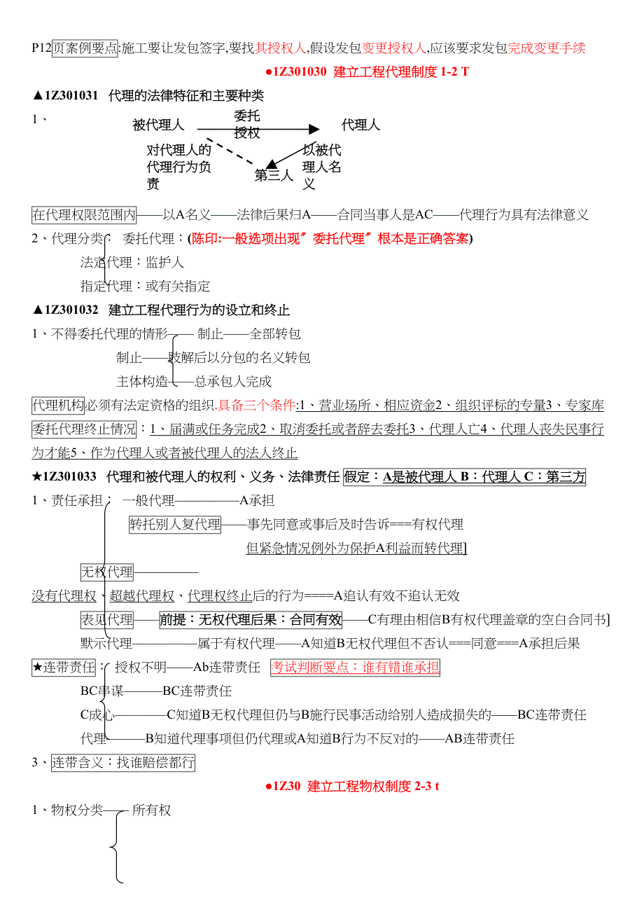 一建法规陈印速记版本_第2页