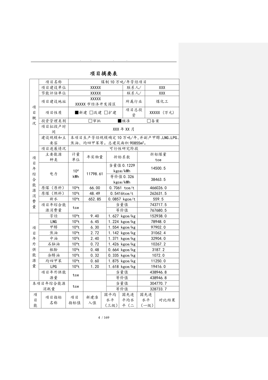 生产15万吨合成氨3万吨甲醇工艺能量系统优化系统节能工程节能评估报告书_第4页