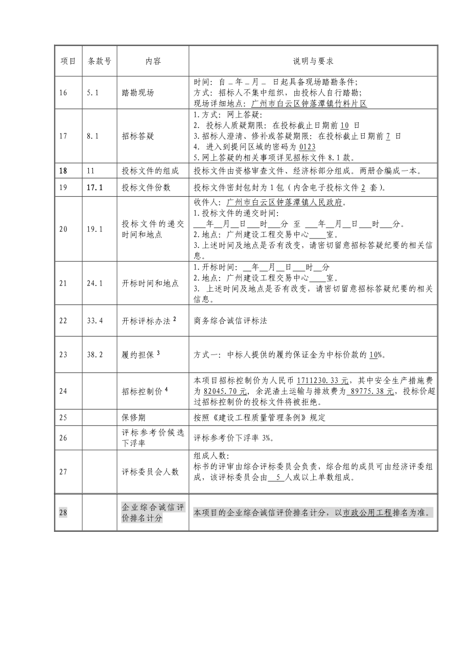 白云区钟落潭镇竹料片区改水工程_第4页