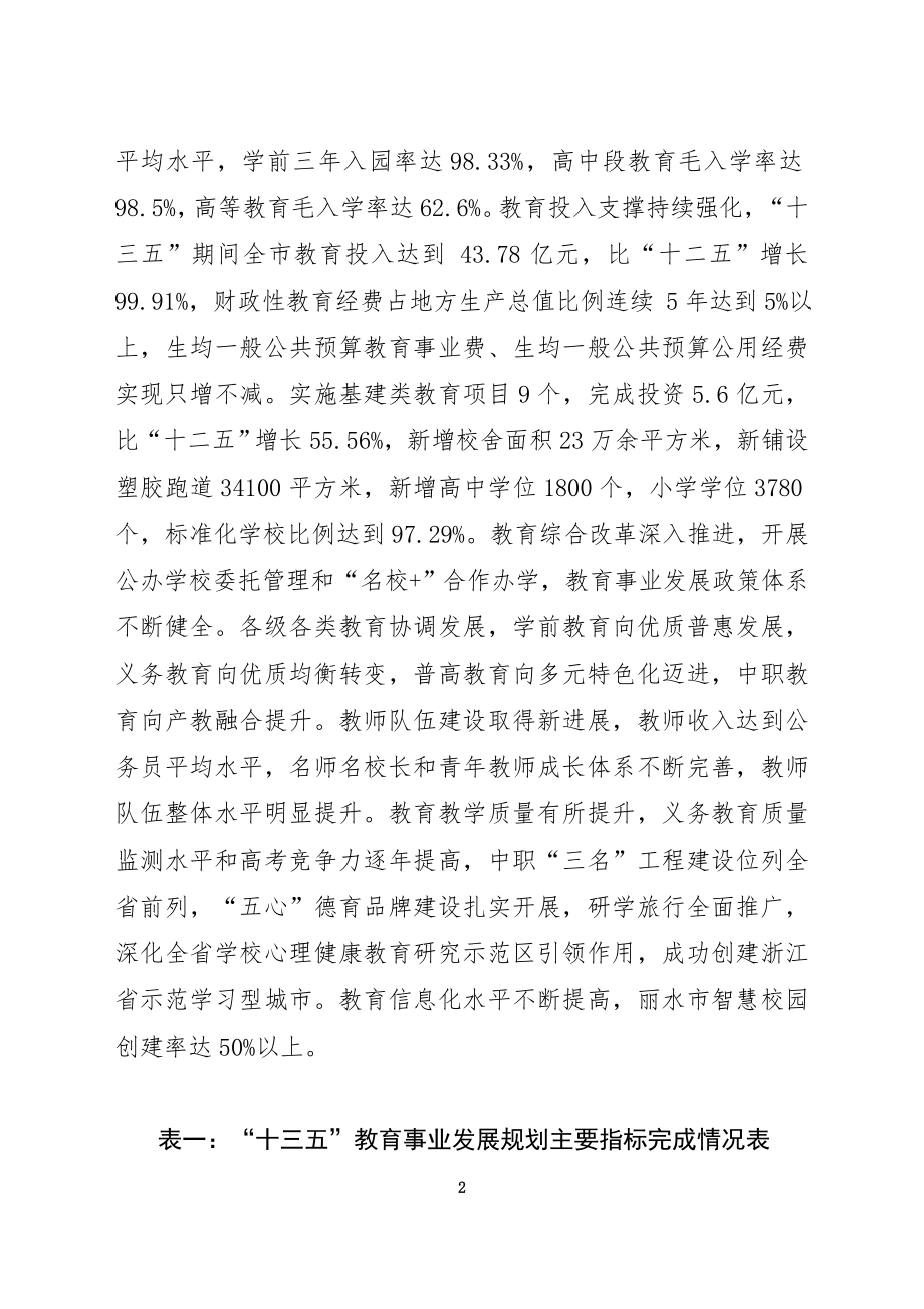 龙泉市教育事业发展“十四五”规划.docx_第2页