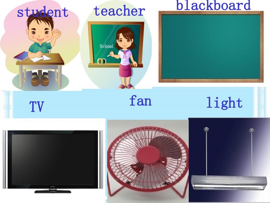 三年级下册英语课件Unit 7 There Is a TV in the Classroom part A陕旅版三起 (共18张PPT)教学文档_第2页