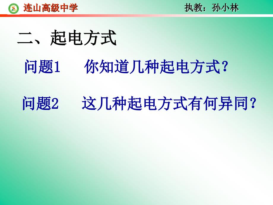 11电荷及其守恒定律教学课件孙小林_第3页