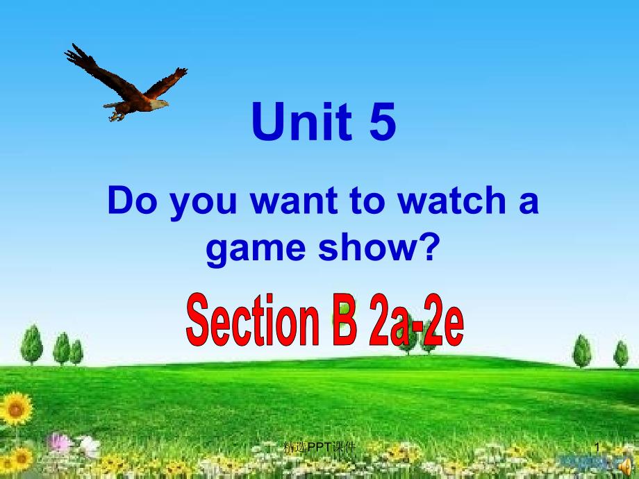 人教版八年级Unit5+Do+you+want+to+watch+a+game+show-+Sect课件_第1页