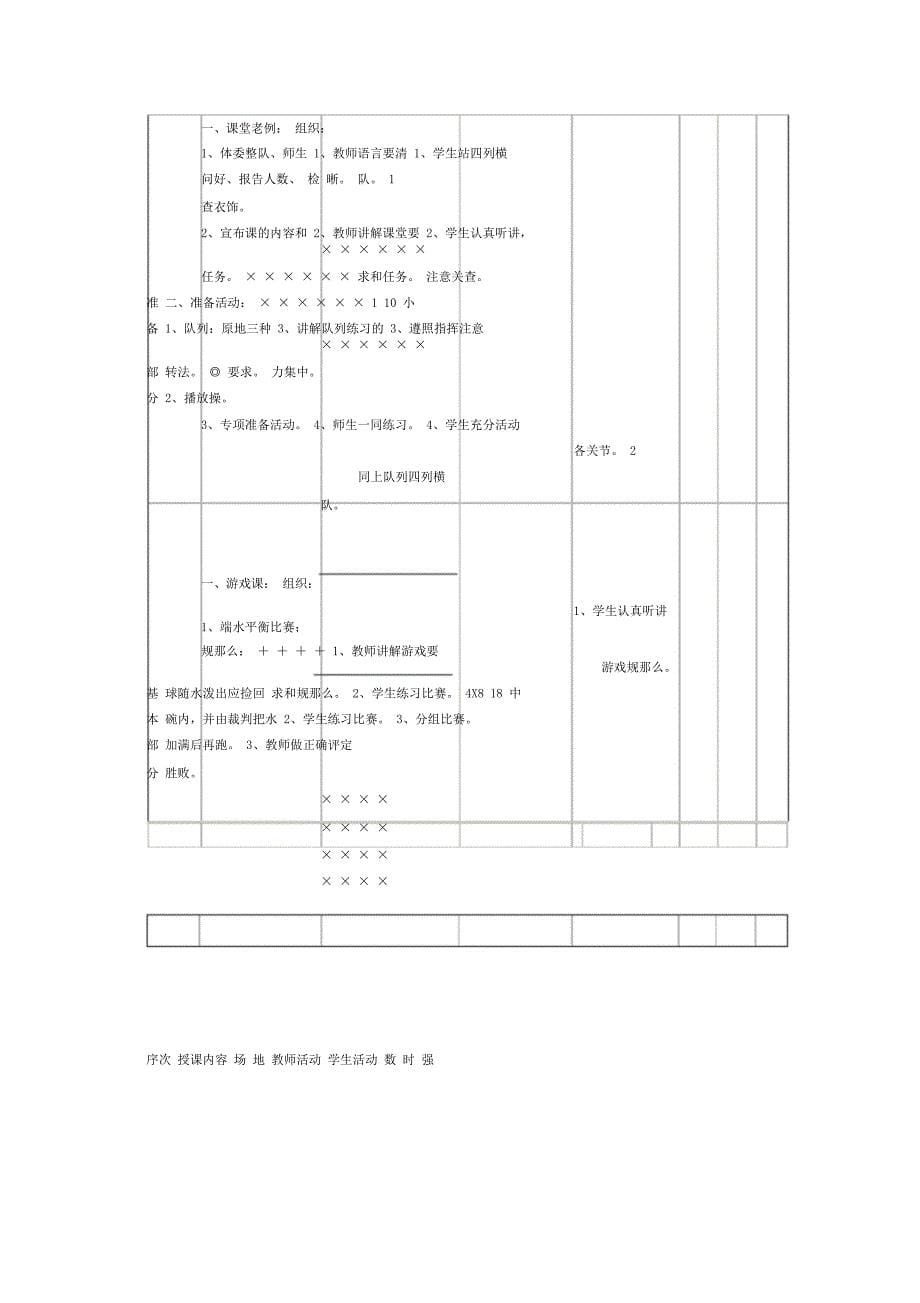 二年级体育课教案全集.doc_第5页