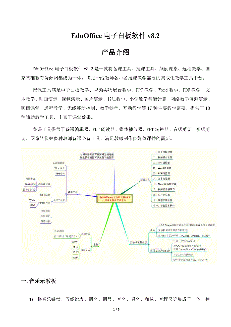 EduOffice电子白板软件v8.2_第1页