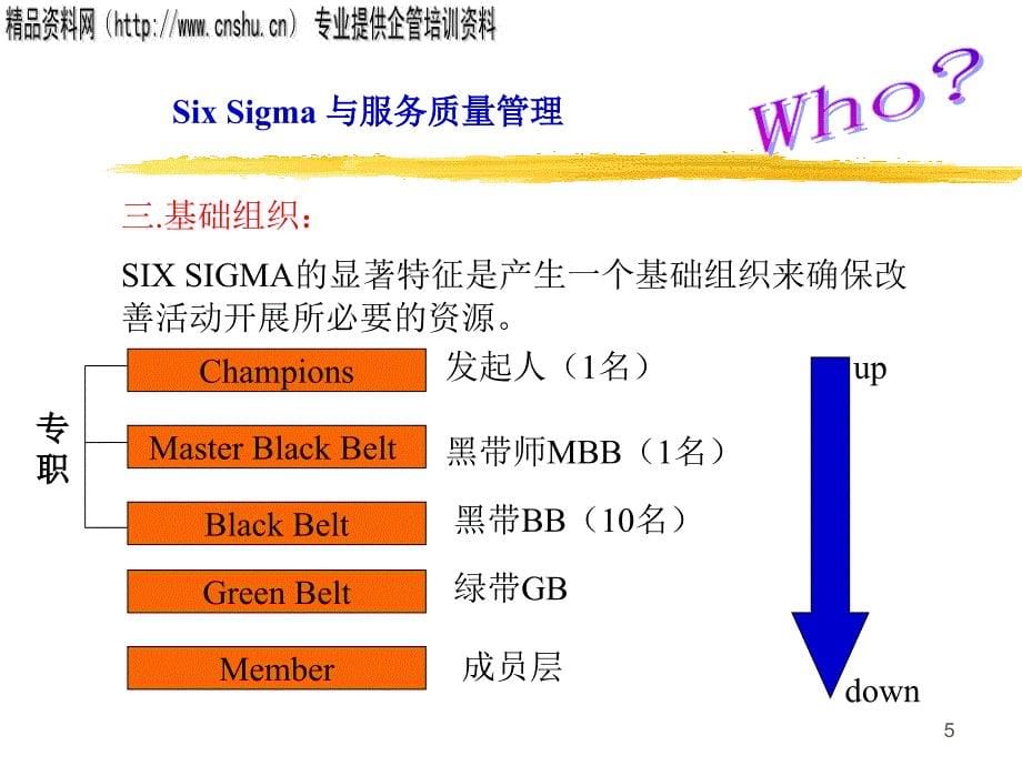 六西格玛与服务质量管理_第5页