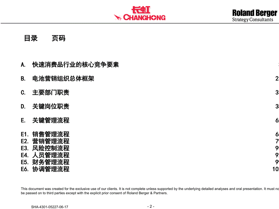 长虹电池营销组织和管理流程设计PPT课件_第2页