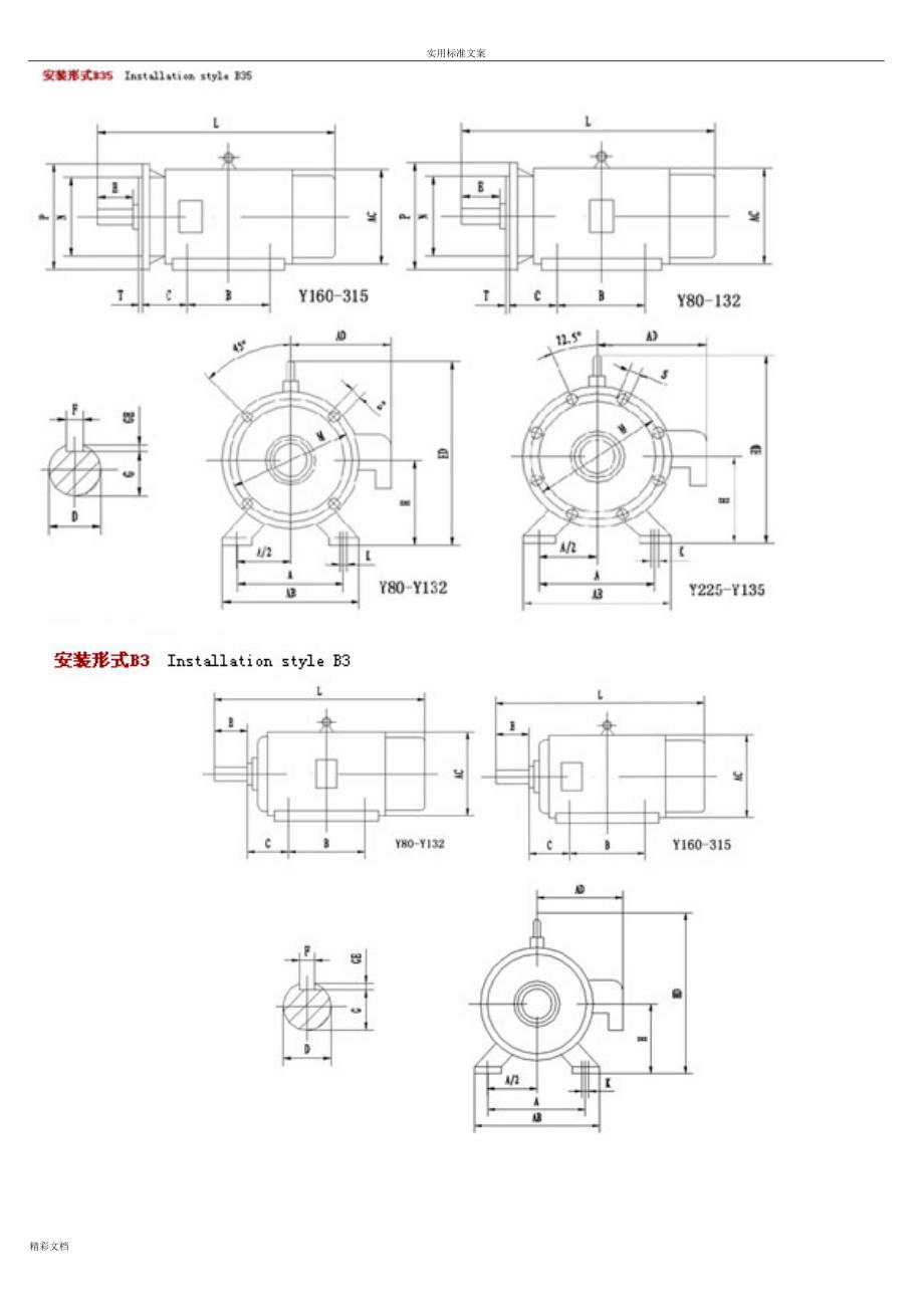 电动机型号全参数表_第5页