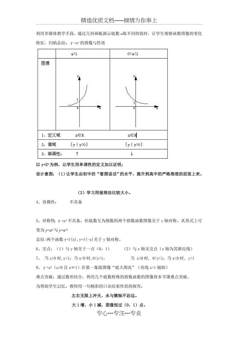 指数函数教学设计及反思(共7页)_第5页