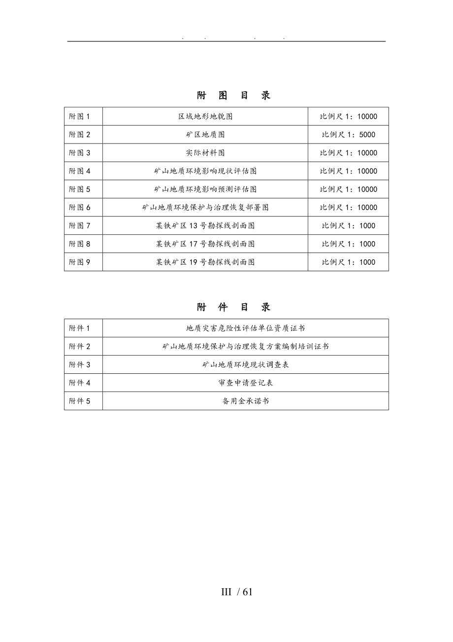 铁矿矿山地质环境保护与治理恢复方案_第4页