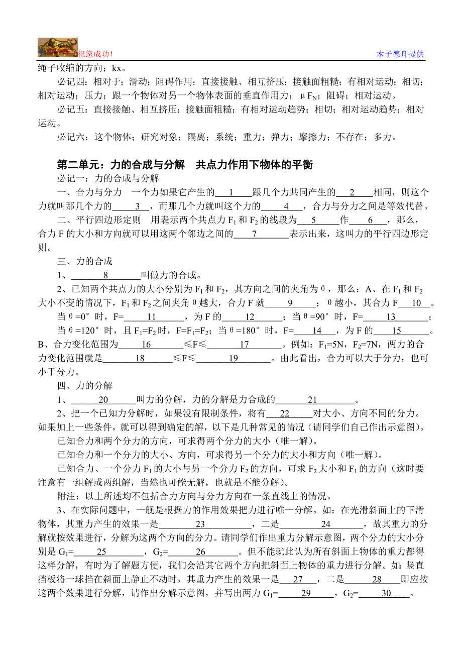 w木子德舟：高中物理必记知识总结.doc_第3页