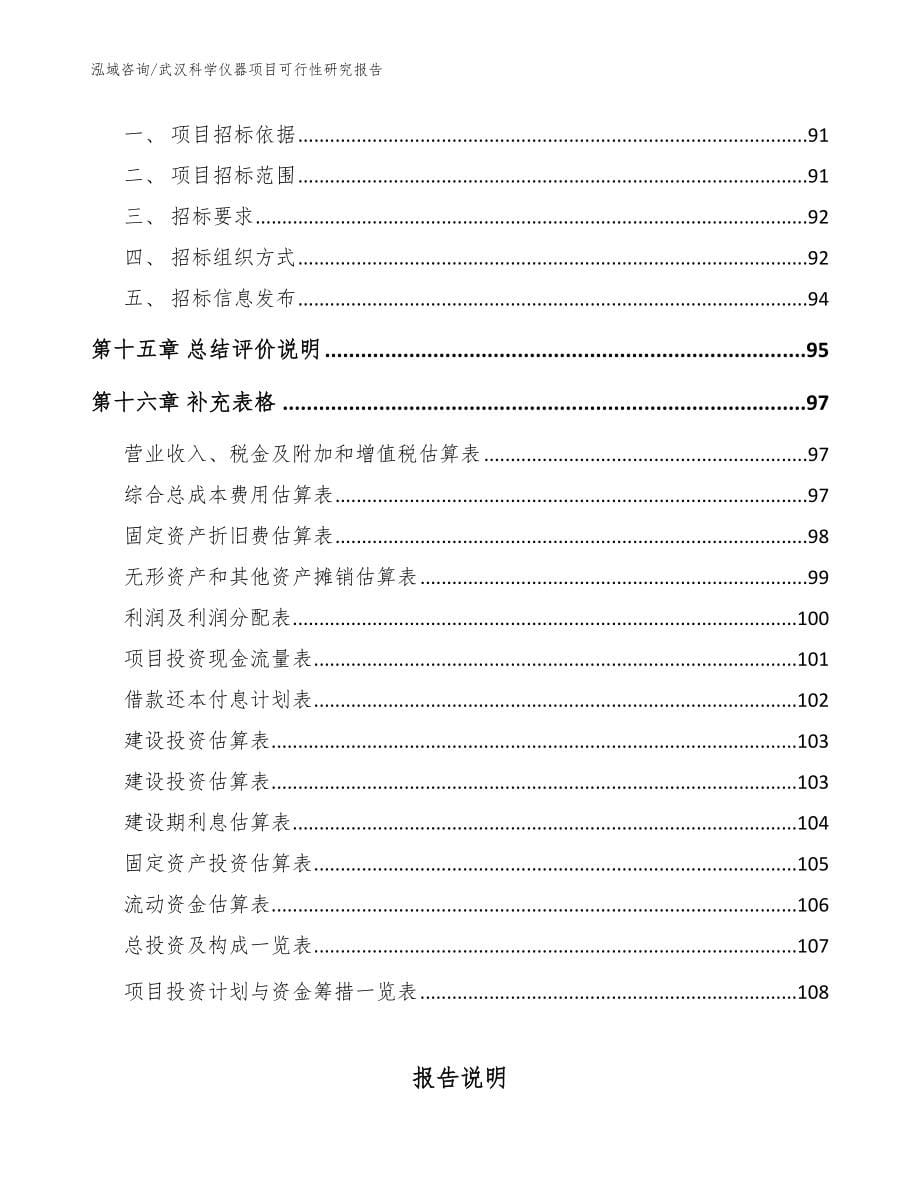 武汉科学仪器项目可行性研究报告_模板参考_第5页