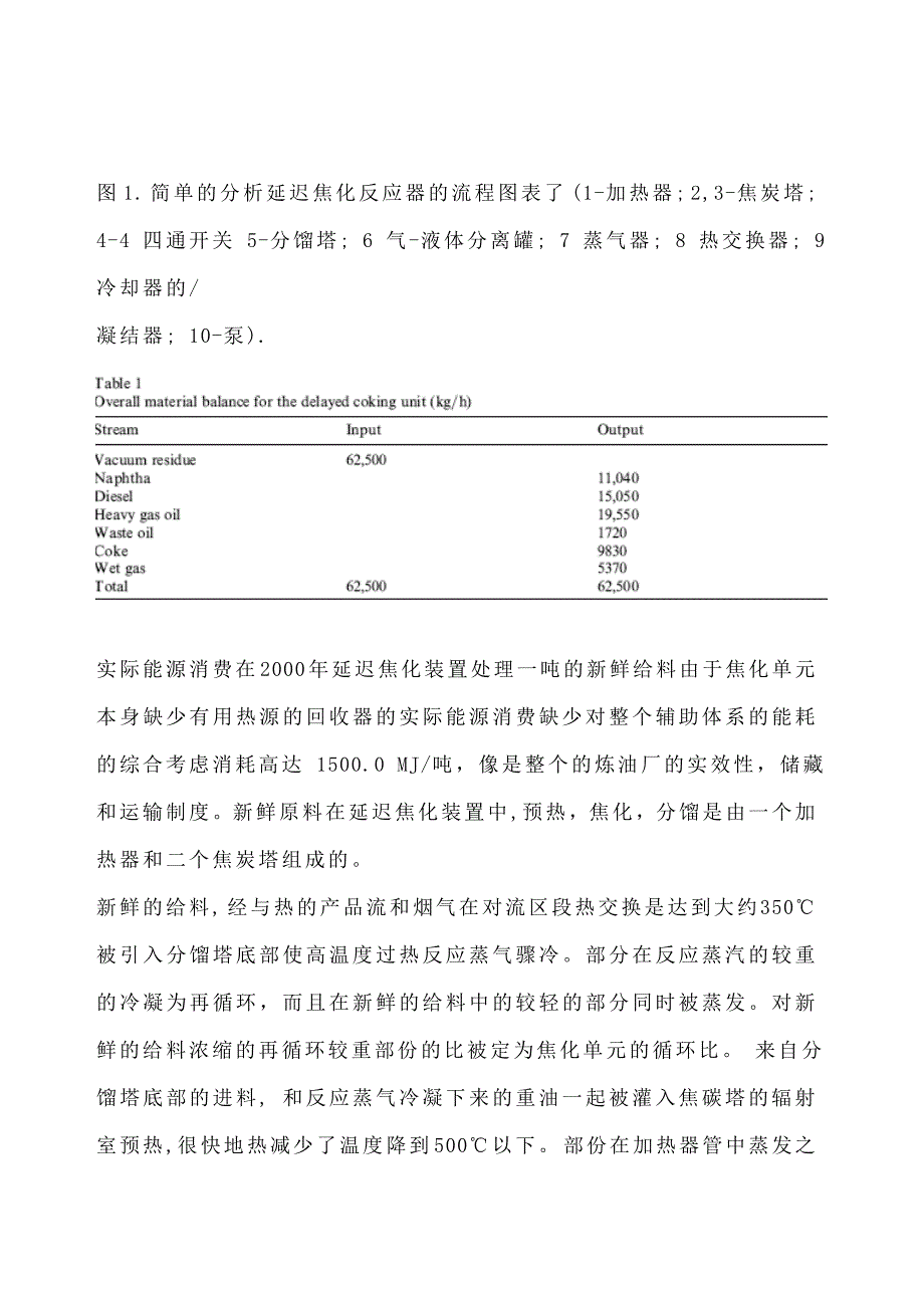 毕业设计延迟焦化单元的能源利用分析和改进_第3页