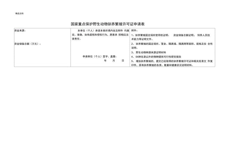 特种养殖申请表_第5页