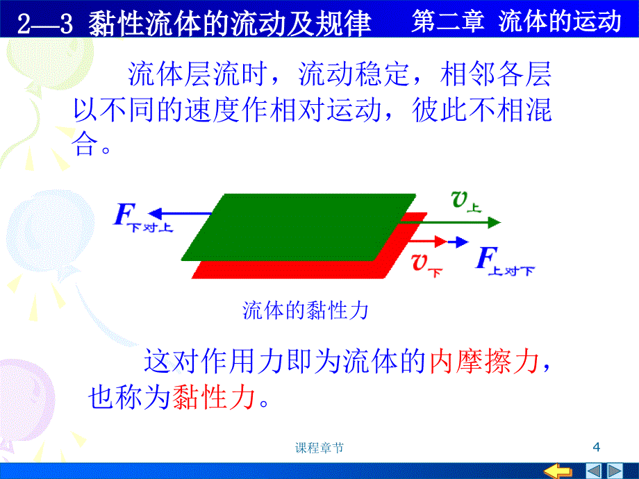 3粘性流体的流动及规律【上课课堂】_第4页