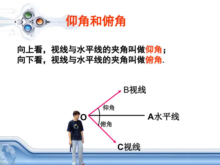 解直角三角形(仰角、俯角)[课件_第4页